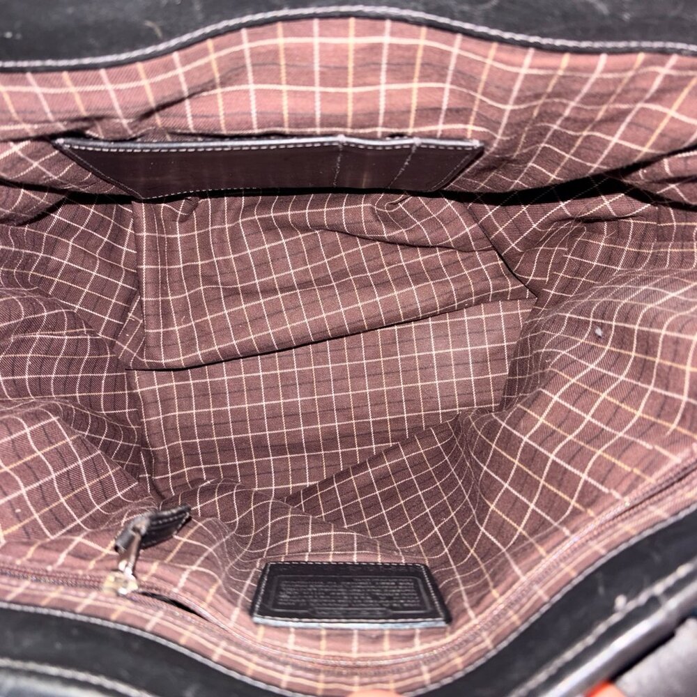 Coach Wool Tote Bag - Picture 6 of 10